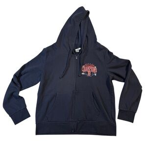 Genuine Merchandise Campus Lifestyle Boston Red Sox Navy Blue Zip Up Hoodie XL
